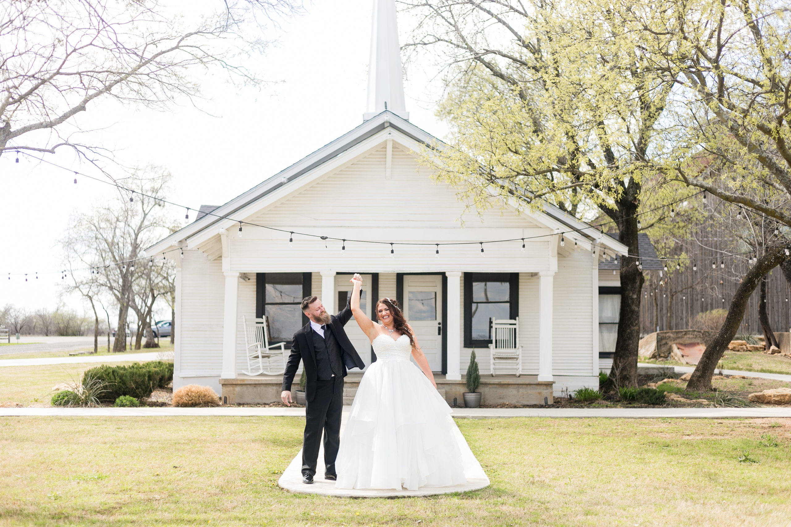 Purple Wedding at Chapel Creek Ranch in Denton, Texas