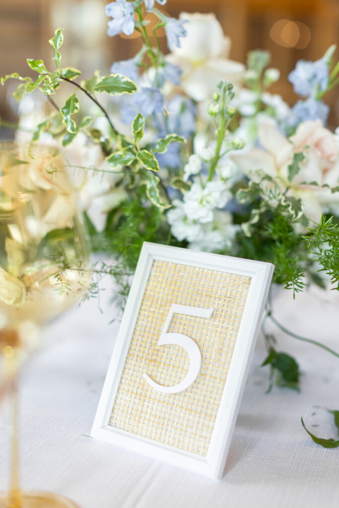 Wedding Table numbers
