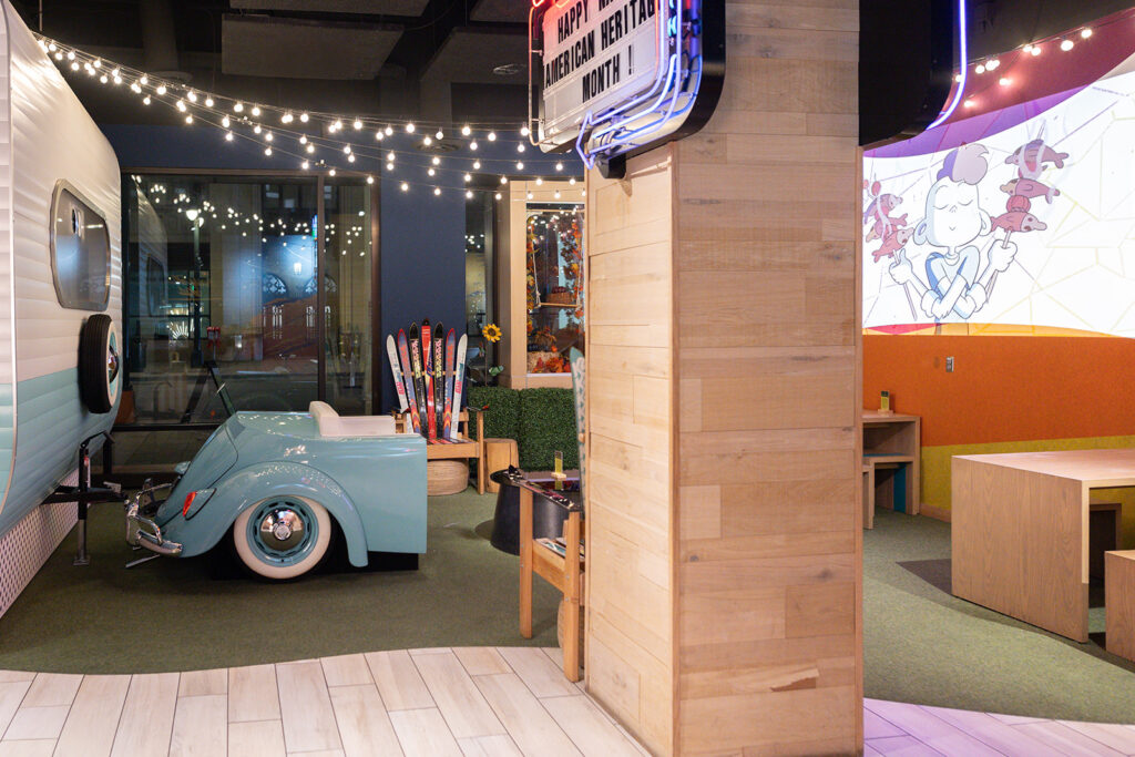 The Curtis Hotel Lobby Drive in Movie Theater