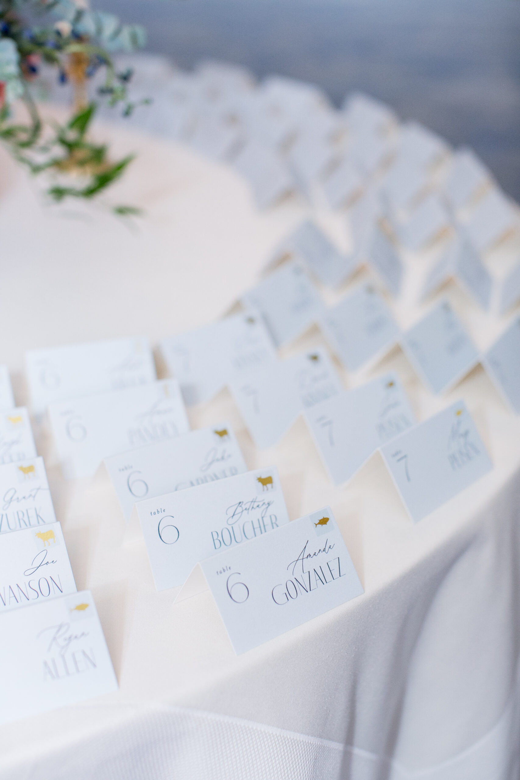 Wedding Seating Chart Display Ideas